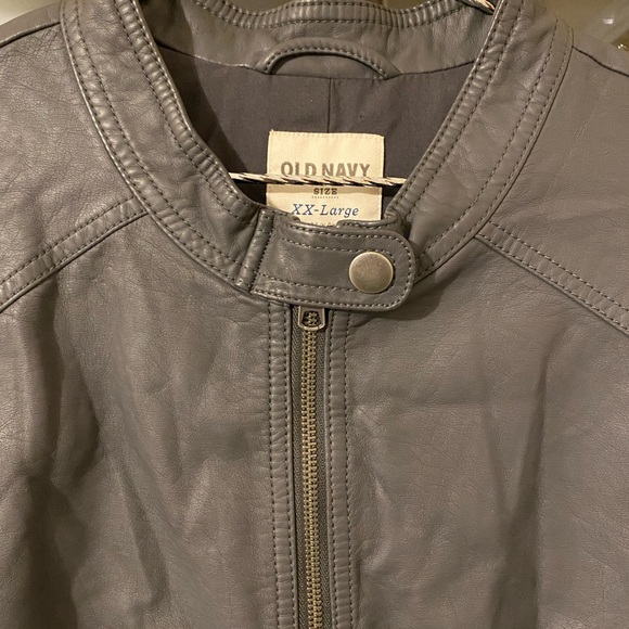 Super stylish faux Leather Jacket from Old Navy NWT! - Picture 3 of 5
